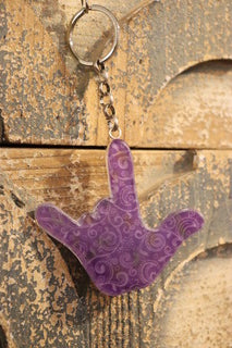 ILY Keychain 2